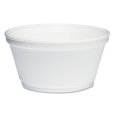 Dart Container, Foam, 8 oz., White, PK50 DCC 8SJ20